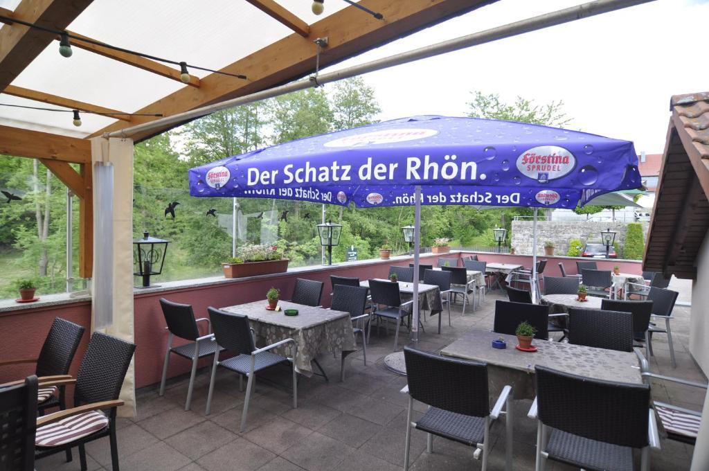 Landgasthof Lang Zum Adler Oberkalbach Bagian luar foto